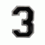 เลข 3 สูง 5 ซ.ม.
