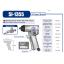 Shinano รุ่น SI-1355 บ็อกลม 3/8" รุ่นปืน Single Hammer ญี่ปุ่น IMPACT WRENCHES