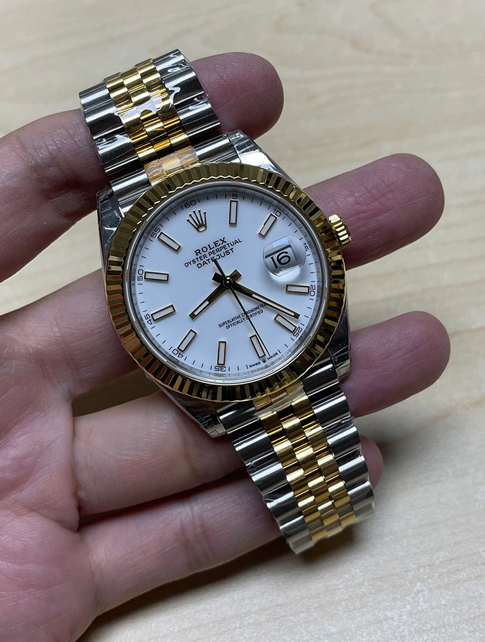 ROLEX DJ 41 MM. YELLOWGOLD VSF