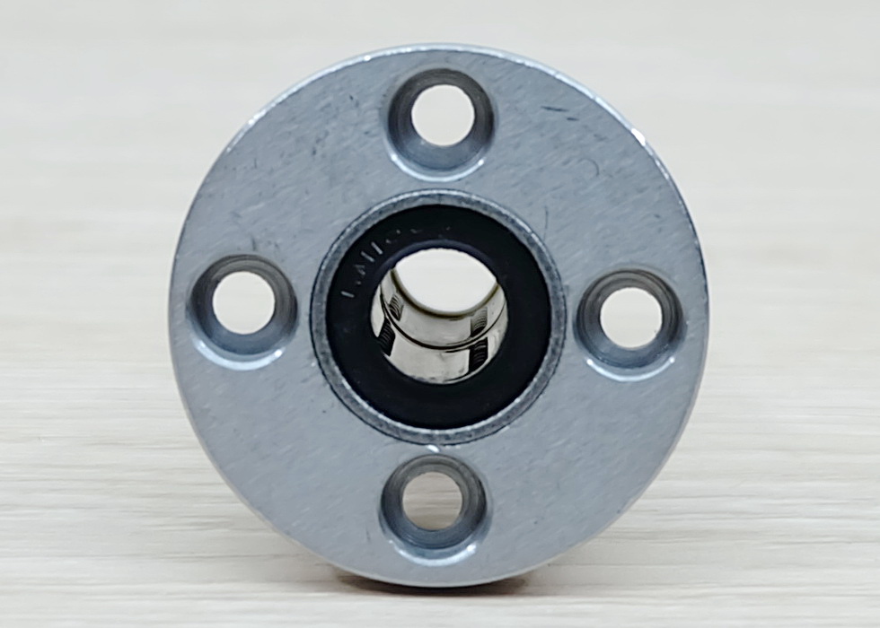 LMF10LUU 10x19x55mm Round Flange Long Linear Ball Bearing 10mm