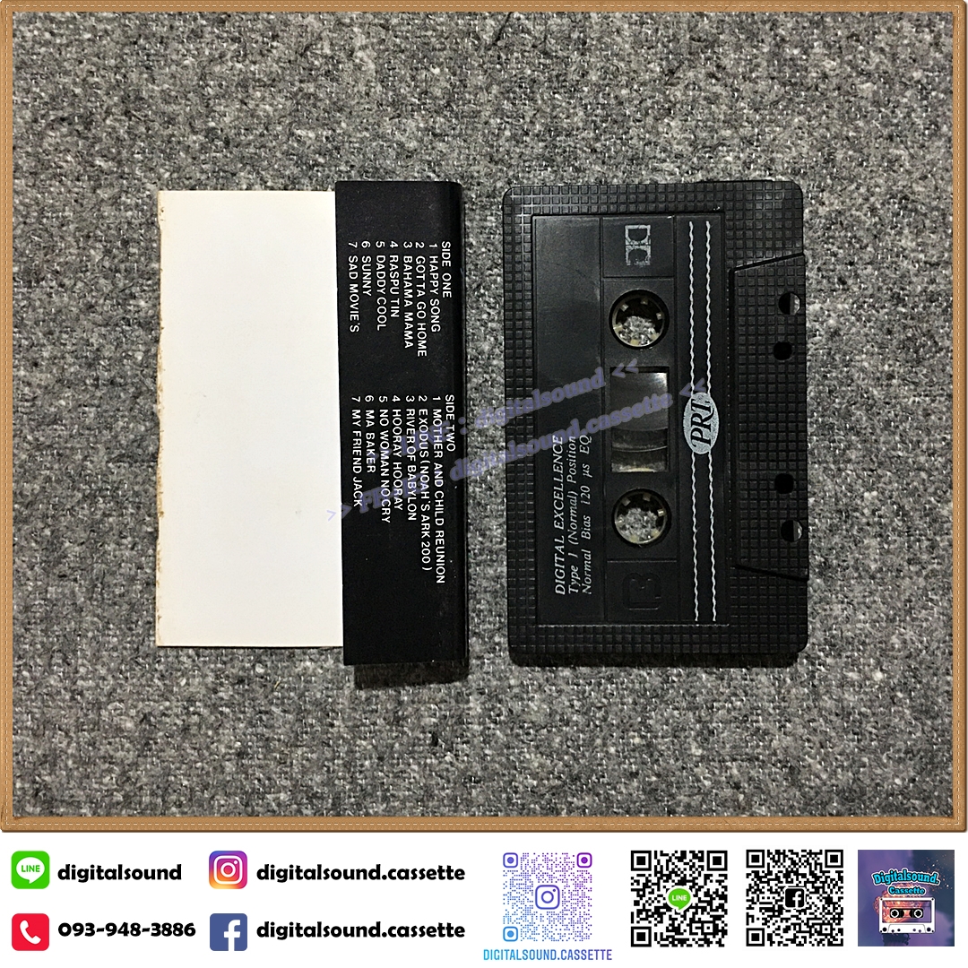 เทปคาสเซ็ท BONEY M. อัลบั้ม Greatest Hits