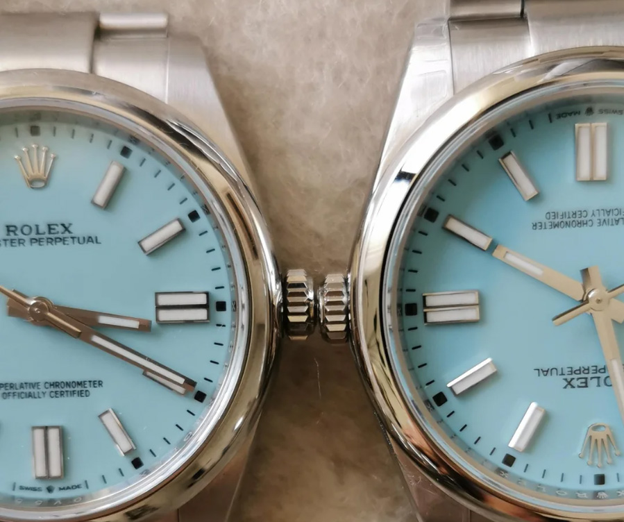 ROLEX OP41 TURQUOISE41 MM. VSF