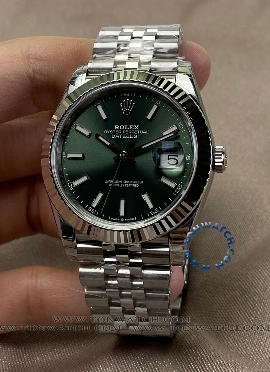 ROLEX DATEJUST41 Mint Green JU (VSF)