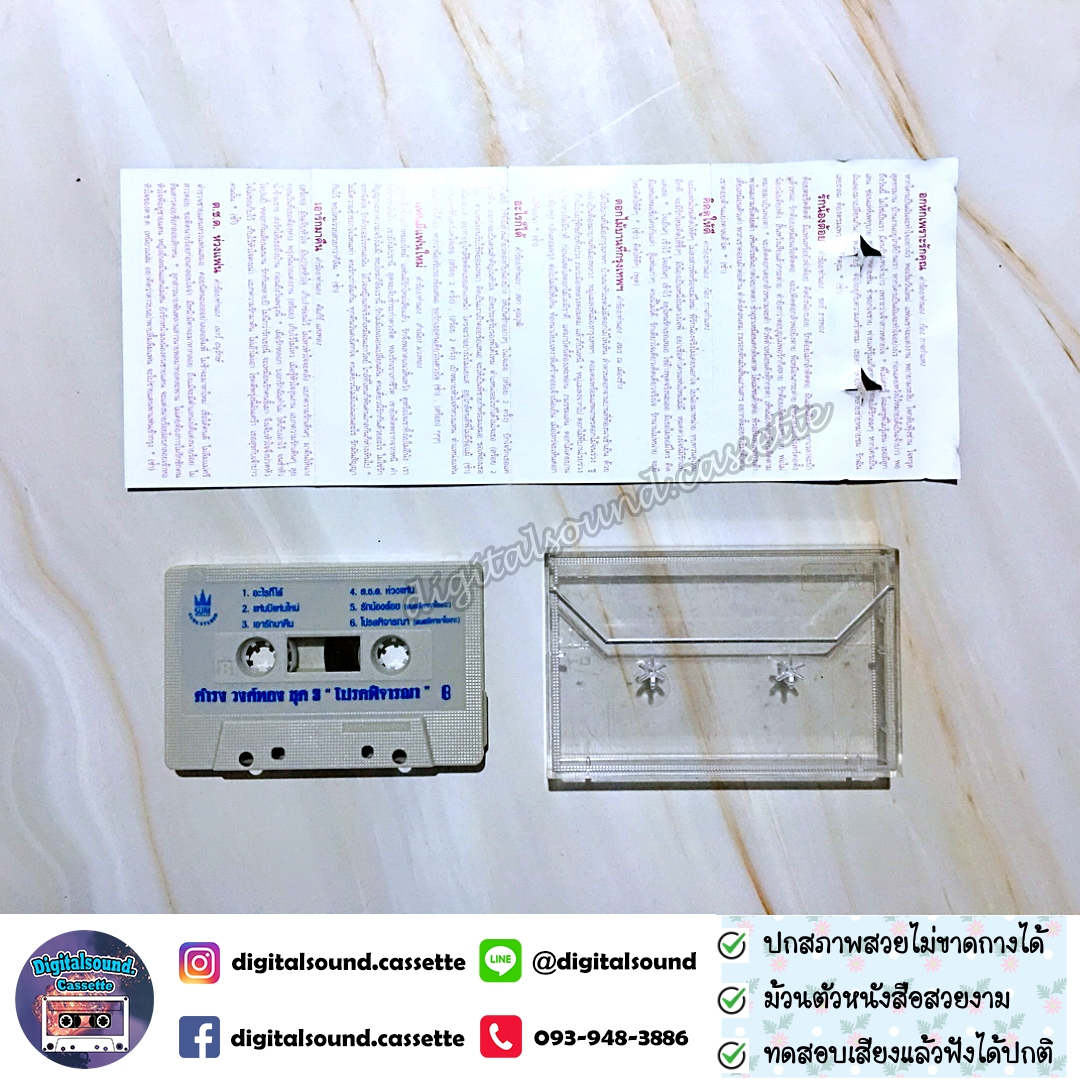 เทปคาสเซ็ท ดำรง วงศ์ทอง อัลบั้ม โปรดพิจารณา