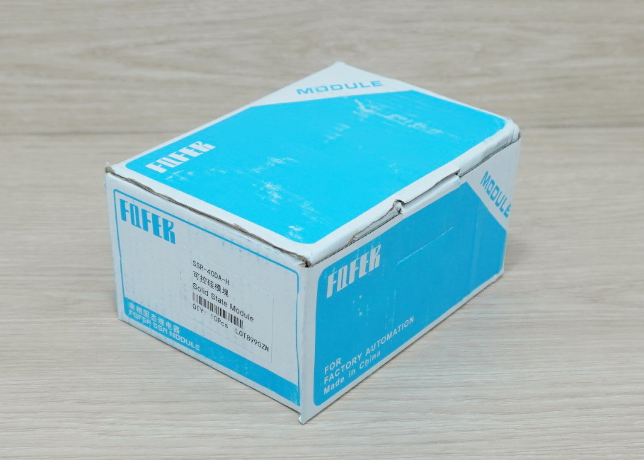 Solid State Relay, SSR-40DA-H, input 3-32VDC output 90-480VAC, 25A