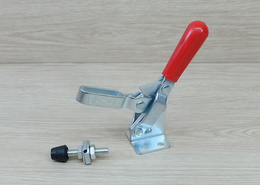 101D Vertical Type Toggle Clamp 225KG Holding Capacity ก้านยาว