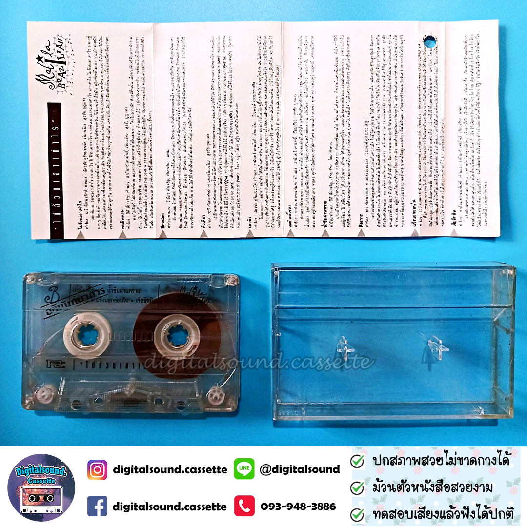 เทปเพลง เทปคาสเซ็ท มะลิลา บราซิลเลี่ยน Malila Brazilian อัลบั้ม ไม่อ้วนเอาเท่าไร