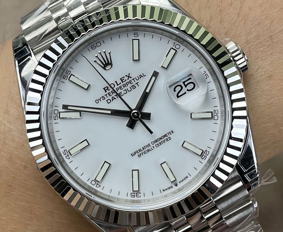 ROLEX DATEJUST41 WHITE (VSF)