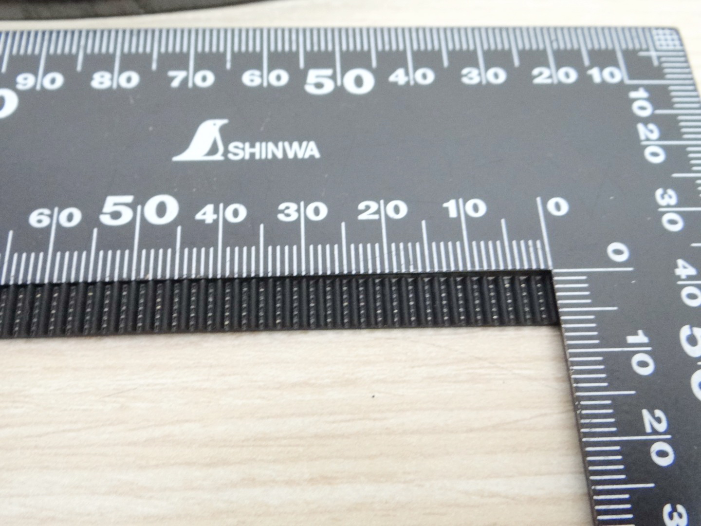 2GT-6mm PU Timing Belt Steel Core สีดำ (สานแถบเส้นเหล็กในสายพาน ราคา/1เมตร)