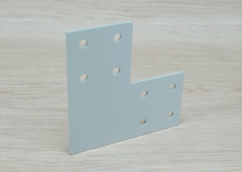 L-Shaped Steel Joint Plate 8-Hole สำหรับ 3060 Alu-Profile