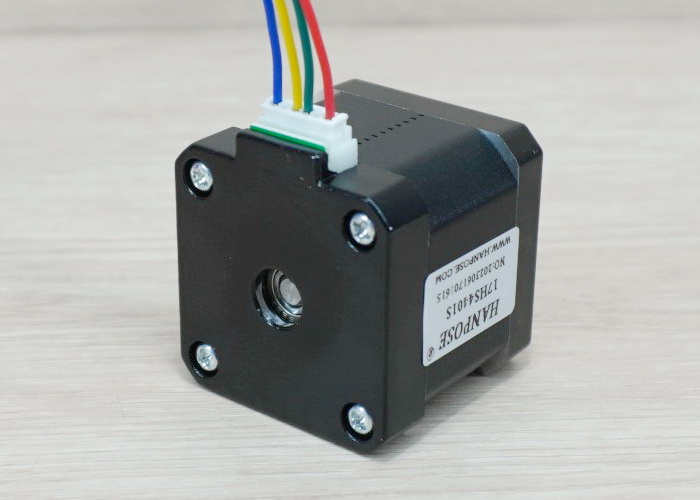 HANPOSE - Stepper Motor (Nema17) แรงบิด 40 N.cm 1.7A (17HS4401S) Black End