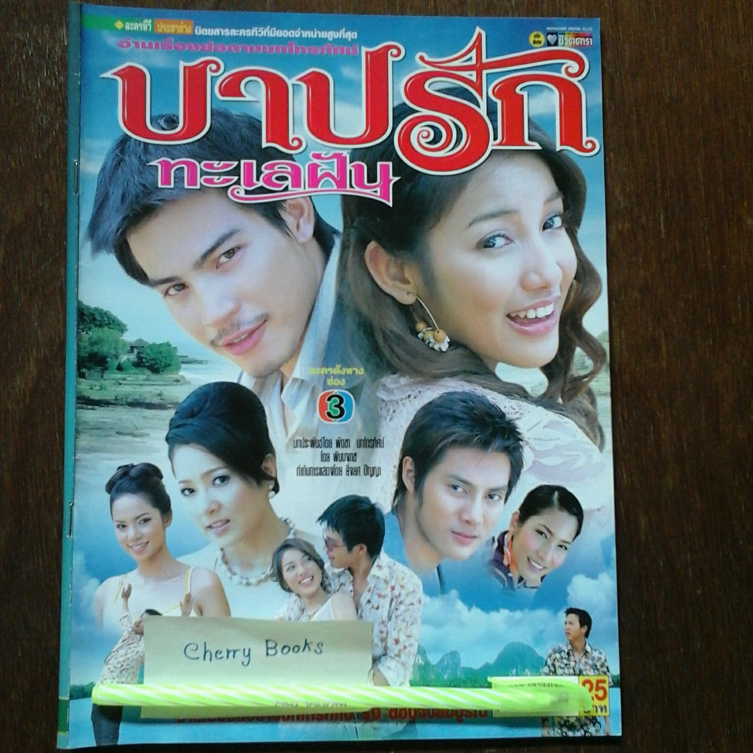 หนังสือเรื่องย่อละคร บาปรักทะเลฝัน