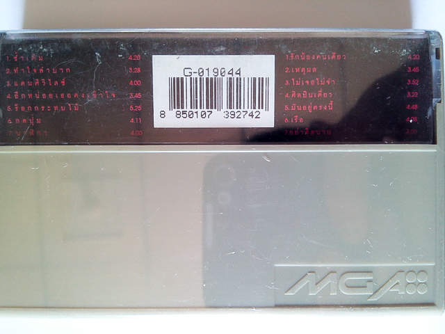 ขายเทปเพลง ธเนศ วรากุลนุเคราะห์ อัลบั้ม รวมฮิตปกดำ "THE BEST OF THANATE"