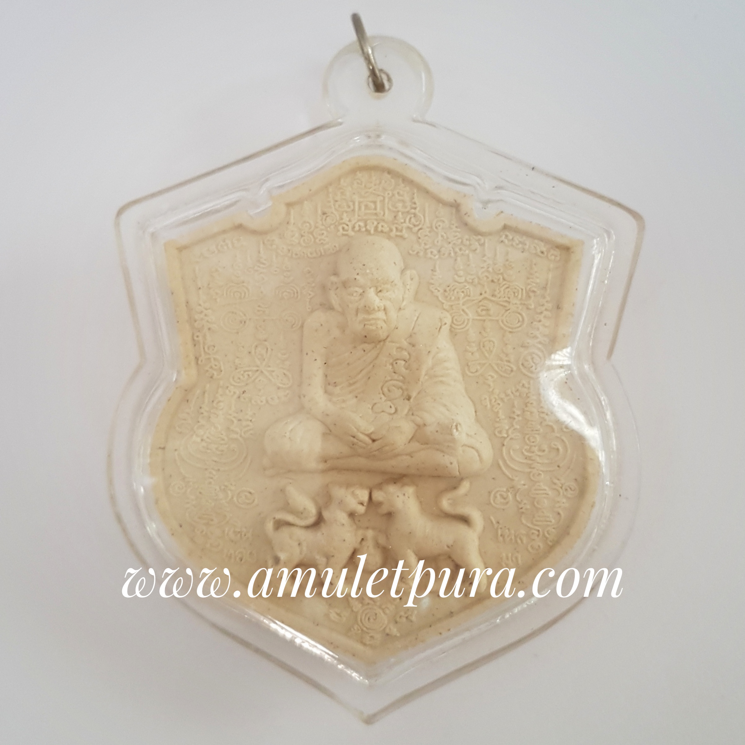 พระผงเจริญลาภอายุยืน 9 รอบ(โรยผงมวลสารศักดิ์สิทธิ์)หลวงปู่เปลื้อง วัดลาดยาว จ.นครสวรรค์(พร้อมเลี่ยมกันน้ำ)