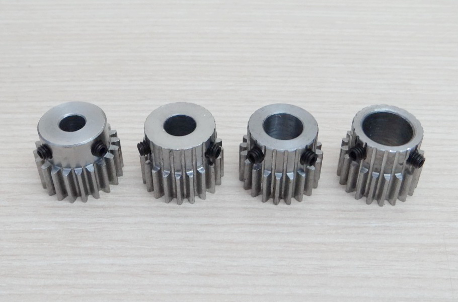 Spur Gear Pinion 1.0 Mod 20Teeth Bore 12.7mm (straight teeth - เฟืองตรง)