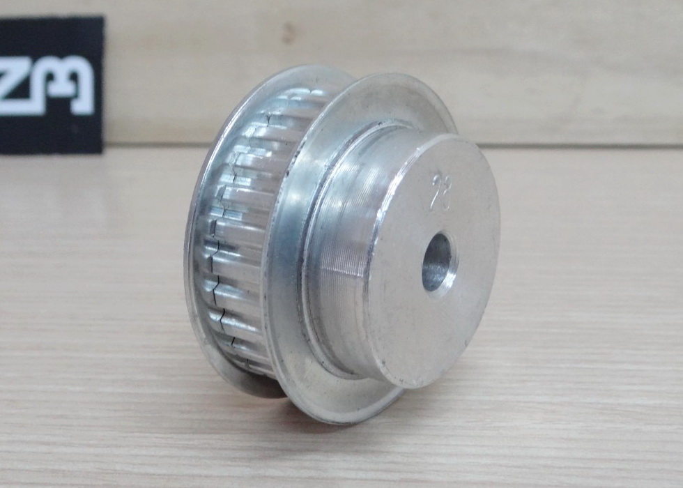 XL-10mm, 28 Teeth Timing Pulley Aluminum Bore 6mm