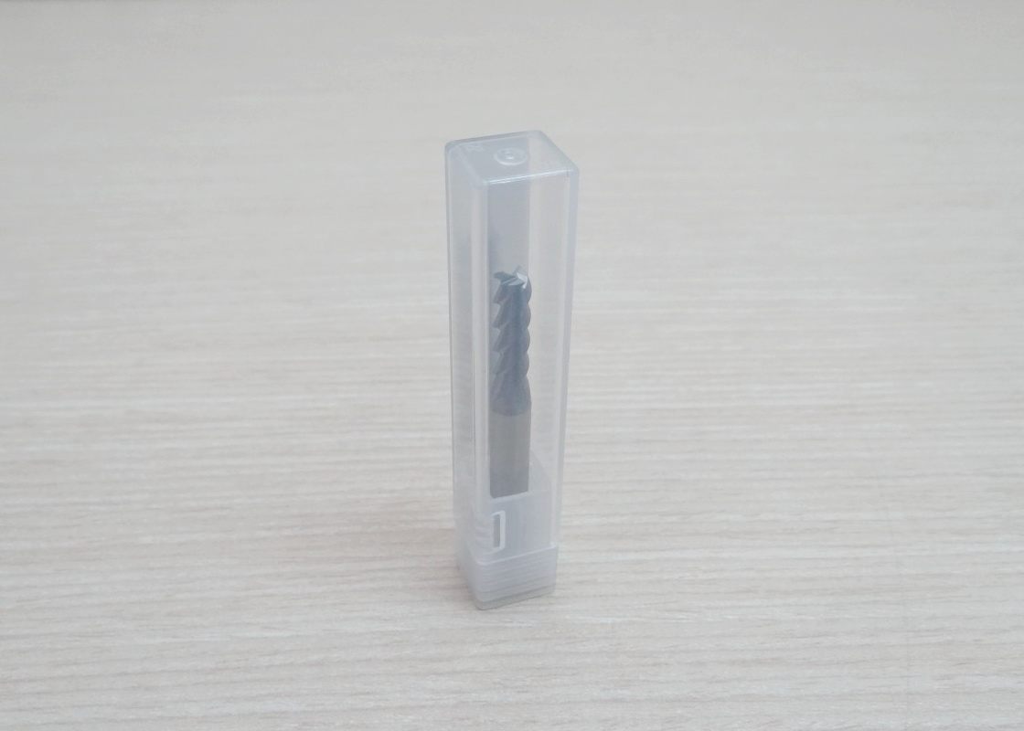 3-Flute Carbide Drill 5x6x15mm 50L HRC50 Square Flatted End Mill, Shank 6MM