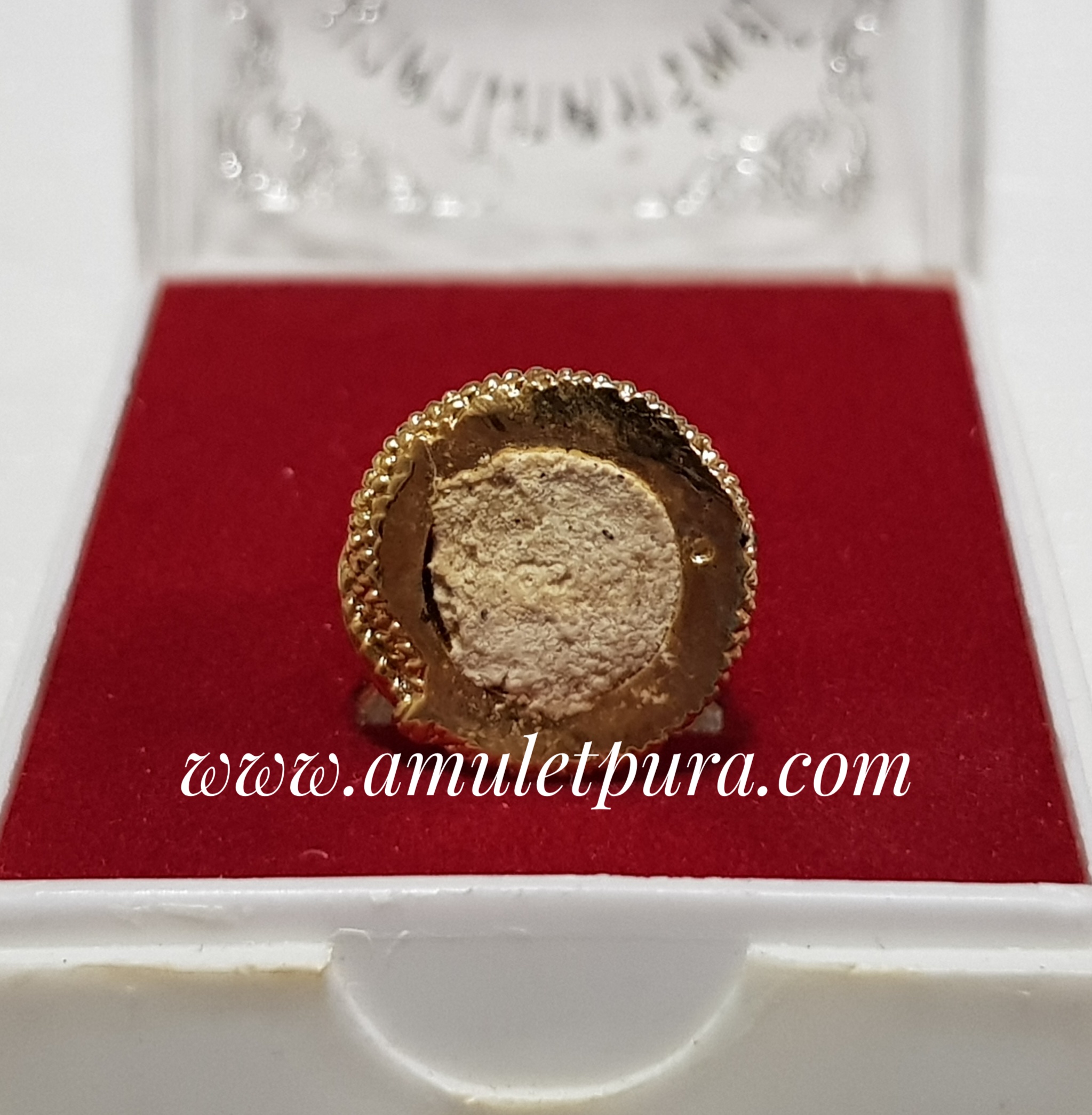 พญานาค รุ่นนาคาโภคทรัพย์ (โลหะชุบทอง) ปี51 วัดบ้านพานพร้าว จ.หนองคาย (ตอกโค้ดใต้ฐาน)