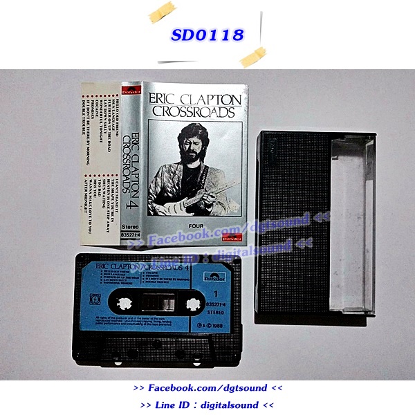 เทปคาสเซ็ท ERIC CLAPTION อัลบั้ม CROSSROADS 1 - 4