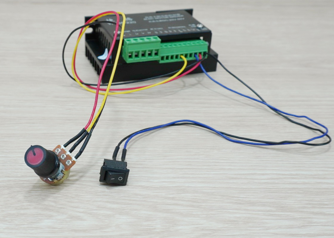 WS55-220 Brushless DC Motor Driver 500W DC20-50V Max 15A