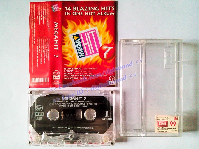 ขายม้วนเทป อัลบั้ม MEGA HIT 7