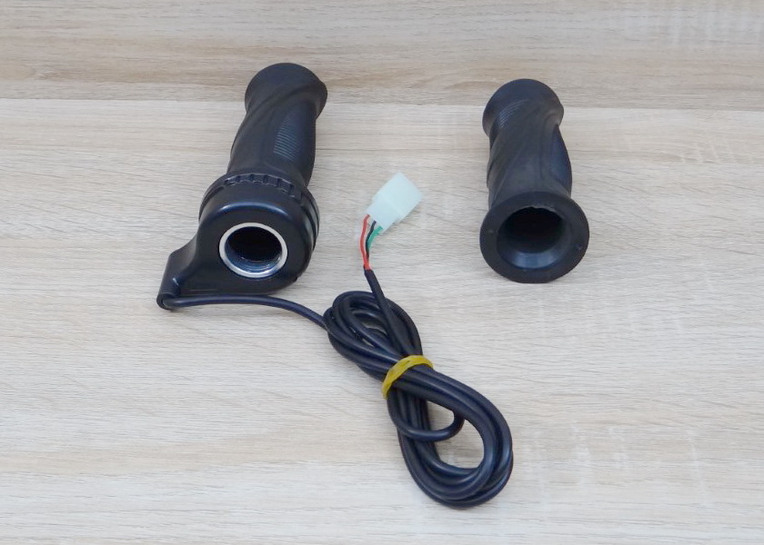 3 Wire Twist Throttle Hand Grip (Left & Right) 24V-48V For Electirc Scooter Bike