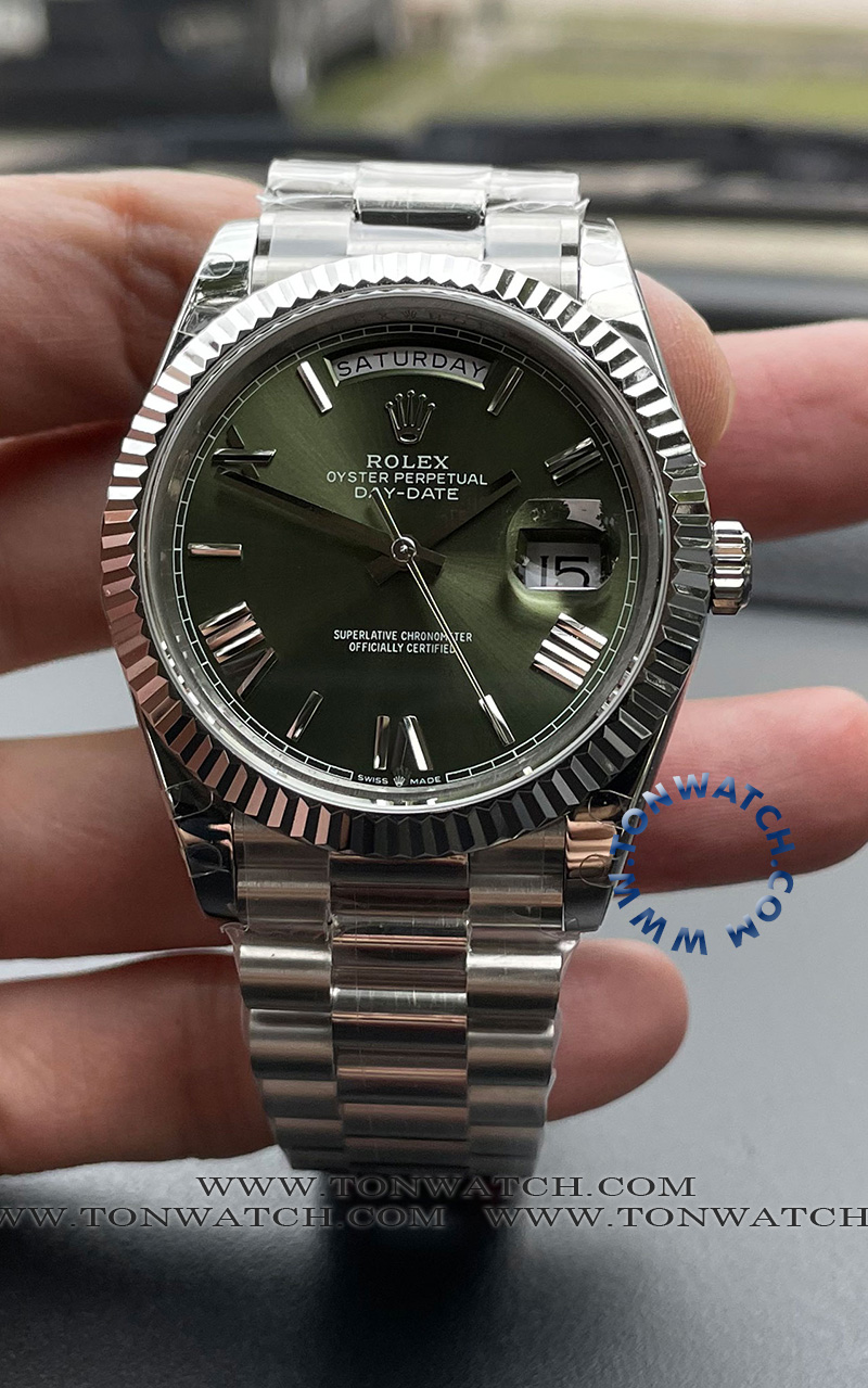 ROLEX Daydate Olive 40MM ( BP )
