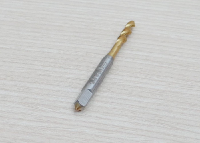 Titanium Coated Thread Tap M4 x 0.7 HSSE Screw Tap