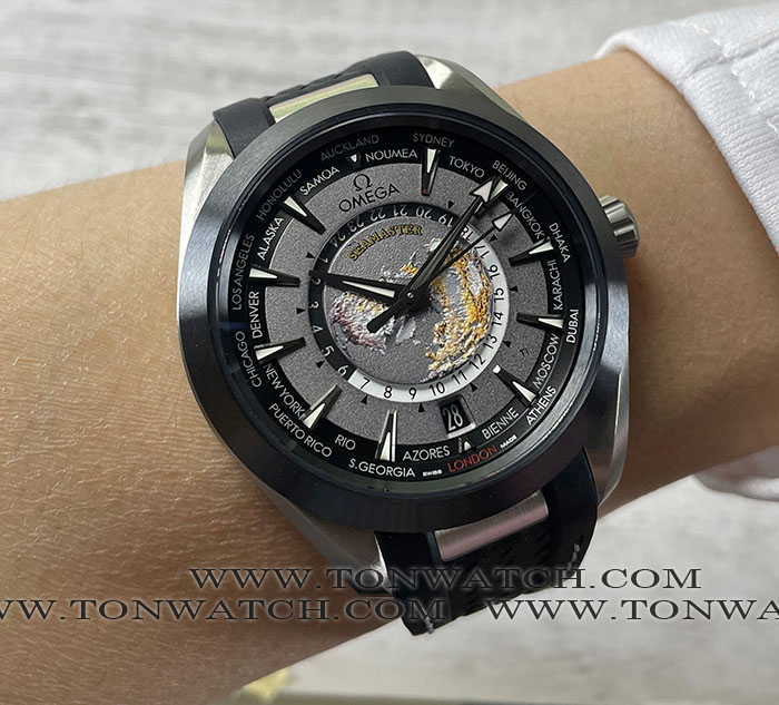 OMEGA WORLDTIMER TITANIUM VSF