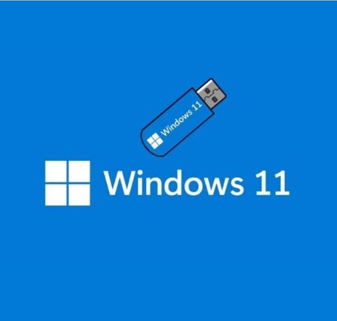Windows 11 USB Bootable Flash Drive 16GB Install Recovery Repair แค่ตัวลงของเเท้ ไม่มีคีย์