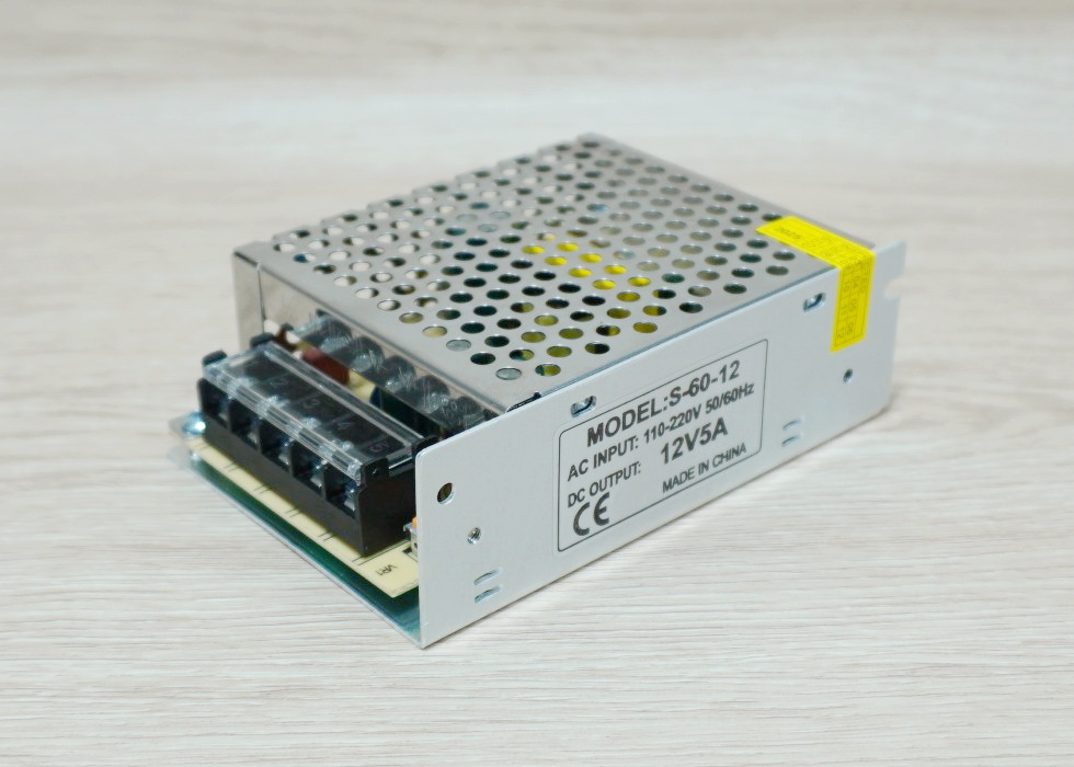 12V-5A-60W DC Switching Power Supply (S-60-12)