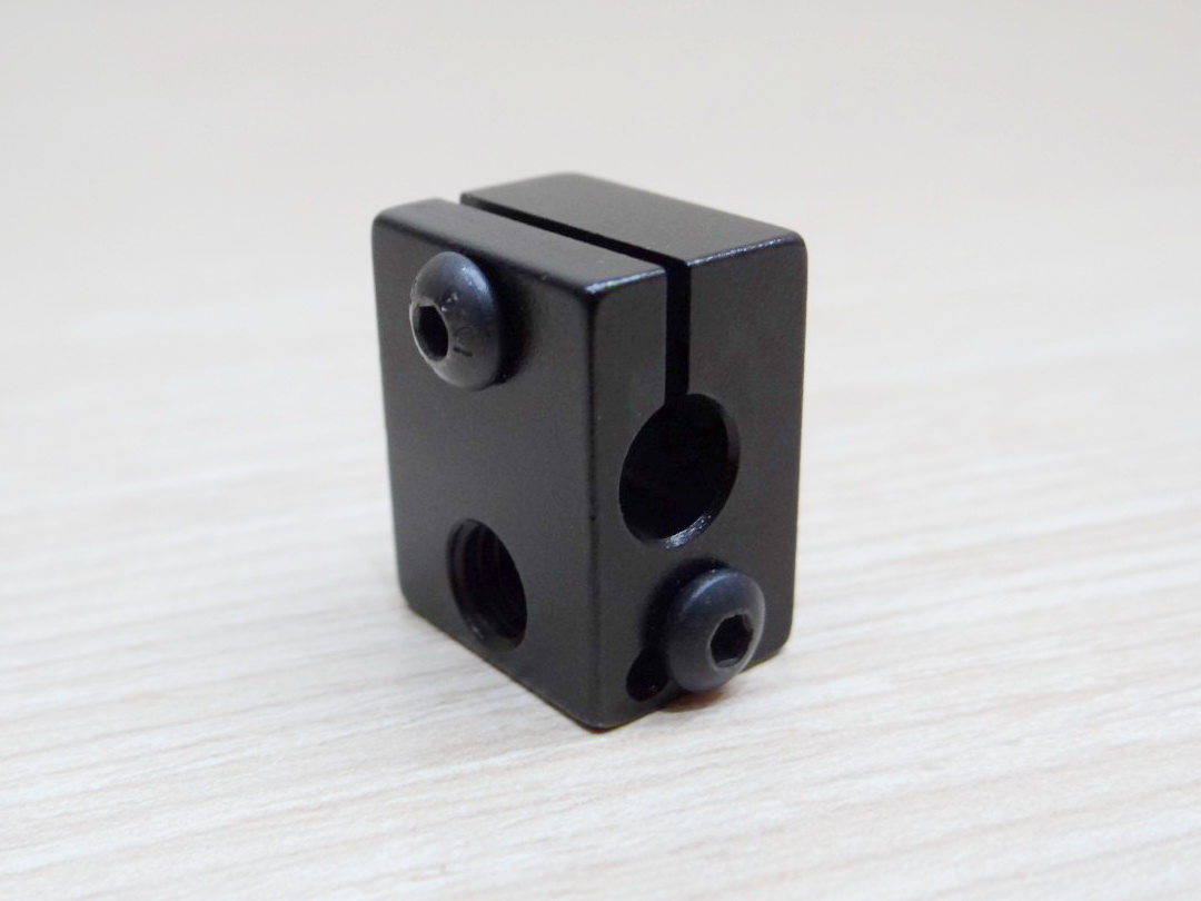 Black Aluminum Heater Block 20x16x12mm for E3D V6