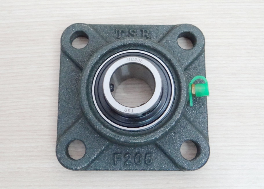 UCF205 Flange Bearing Unit 25mm Cast Iron Housing Self-aligning