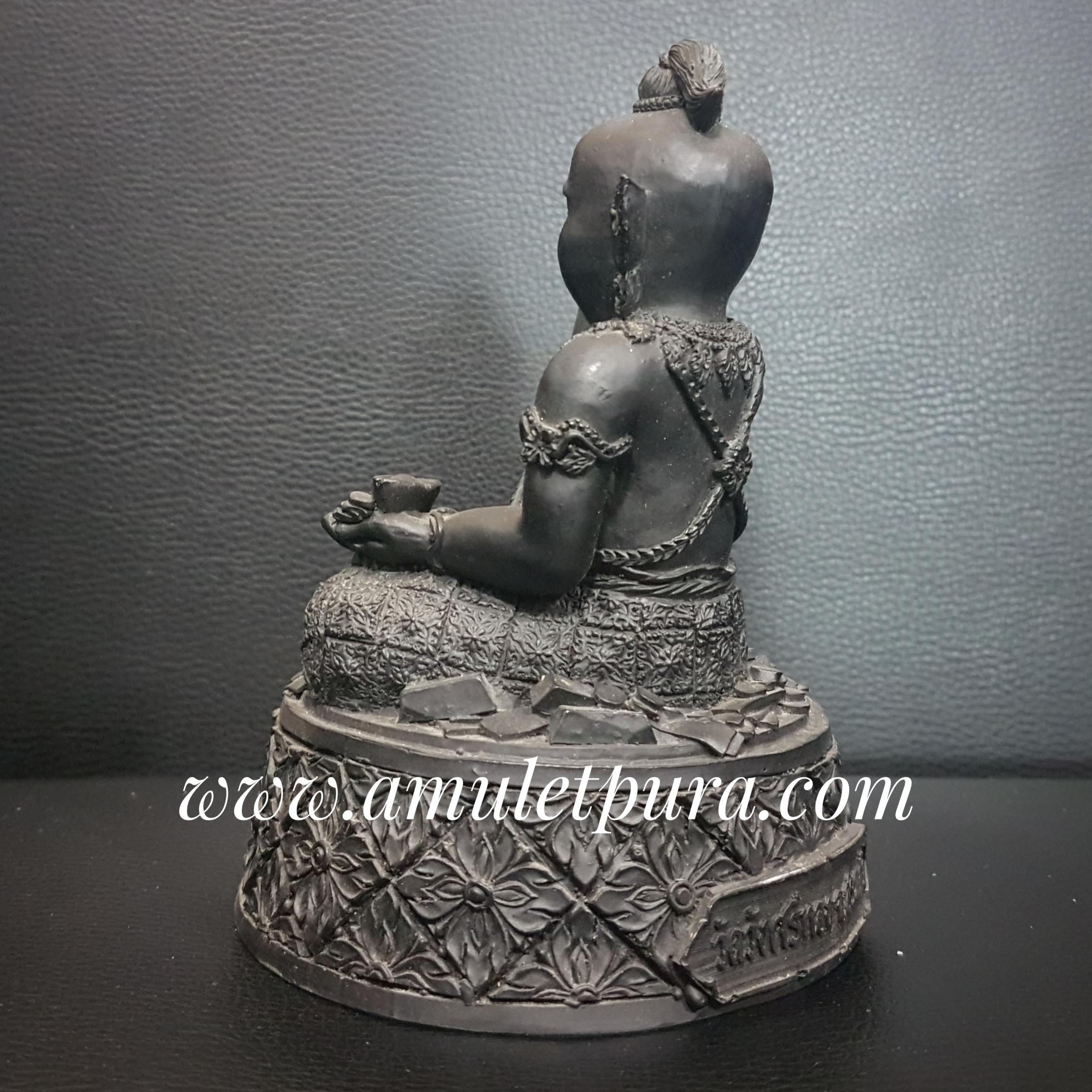 กุมารทองนามเพชร หน้าตัก 3 นิ้ว เนื้อแร่เศรษฐีผสมหินธิเบต หลวงปู่นอง วัดวังศรีทอง จ.สระแก้ว