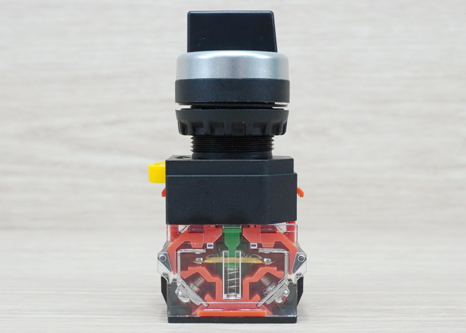 LAY38-20X3 AC415V 10A (3-Position) Industrial Selector Rotary Switch (On-Off-On) self-locking