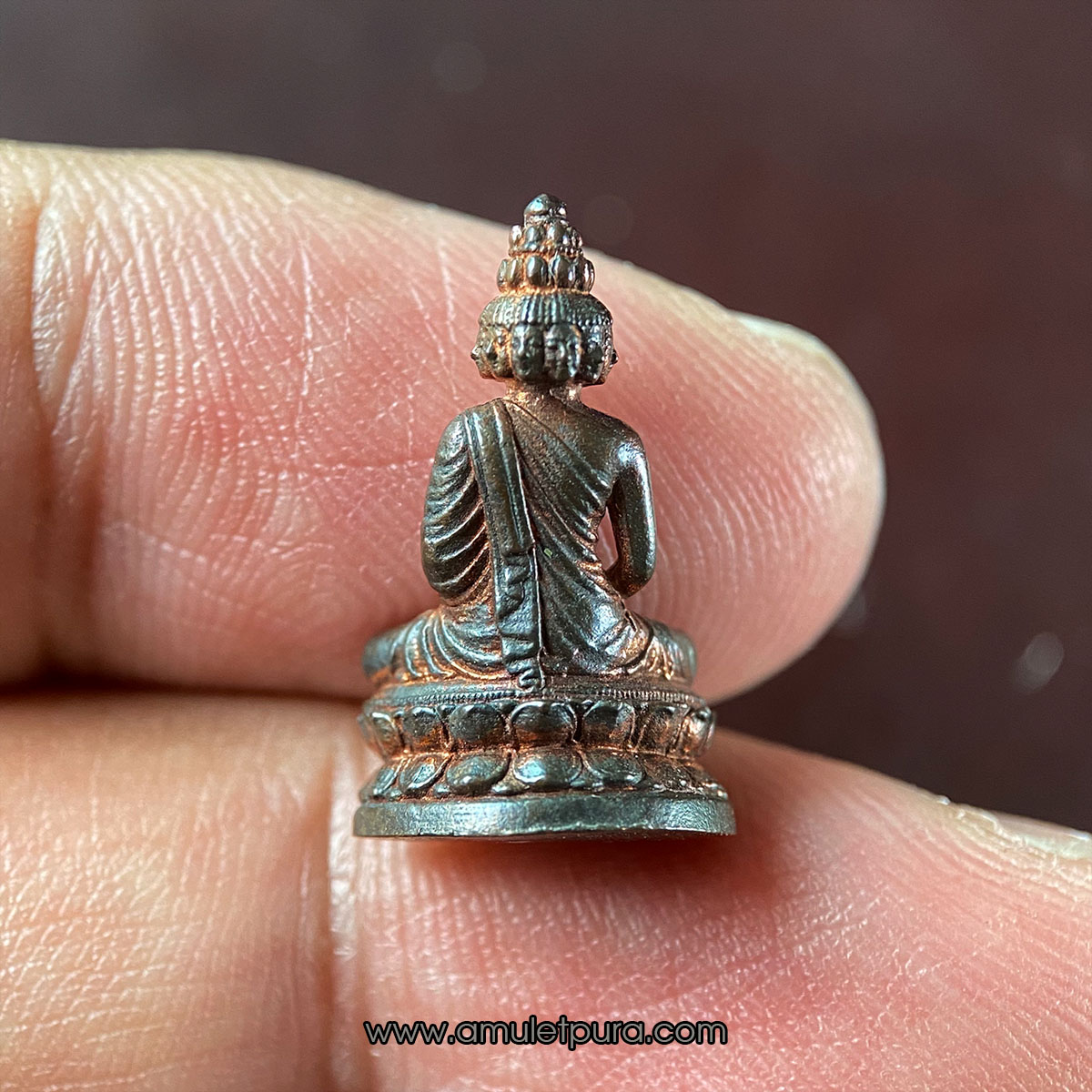 พระมหาเศรษฐีนวโกฏิ (พิมพ์เล็ก เนื้อนวะโลหะ)พิธีเสาร์ 5 มหาเศรษฐี ปี53 วัดสระเกศ และวัดไตรมิตร อ.ลักษณ์ เรขานิเทศ (ใต้ฐาน ตอกโค้ด)