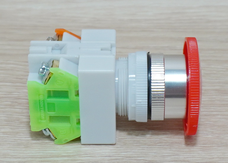 LAY37-11ZS Emergency Stop Push Button Switch Y090 (1NO/1NC) AC660V(Max) 10A