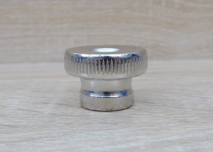 M5 knurled Nut (Nickel-plated)