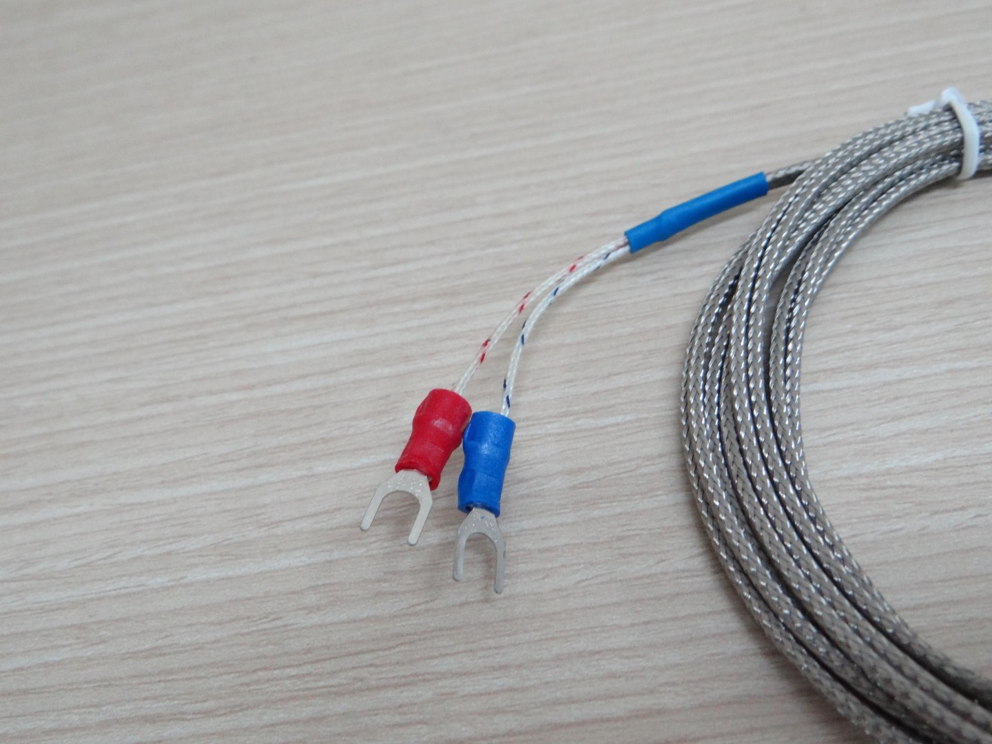 5M Cable หัวเกลียว M6x1.25 K Type Thermocouple 0-400C Sensor Probe