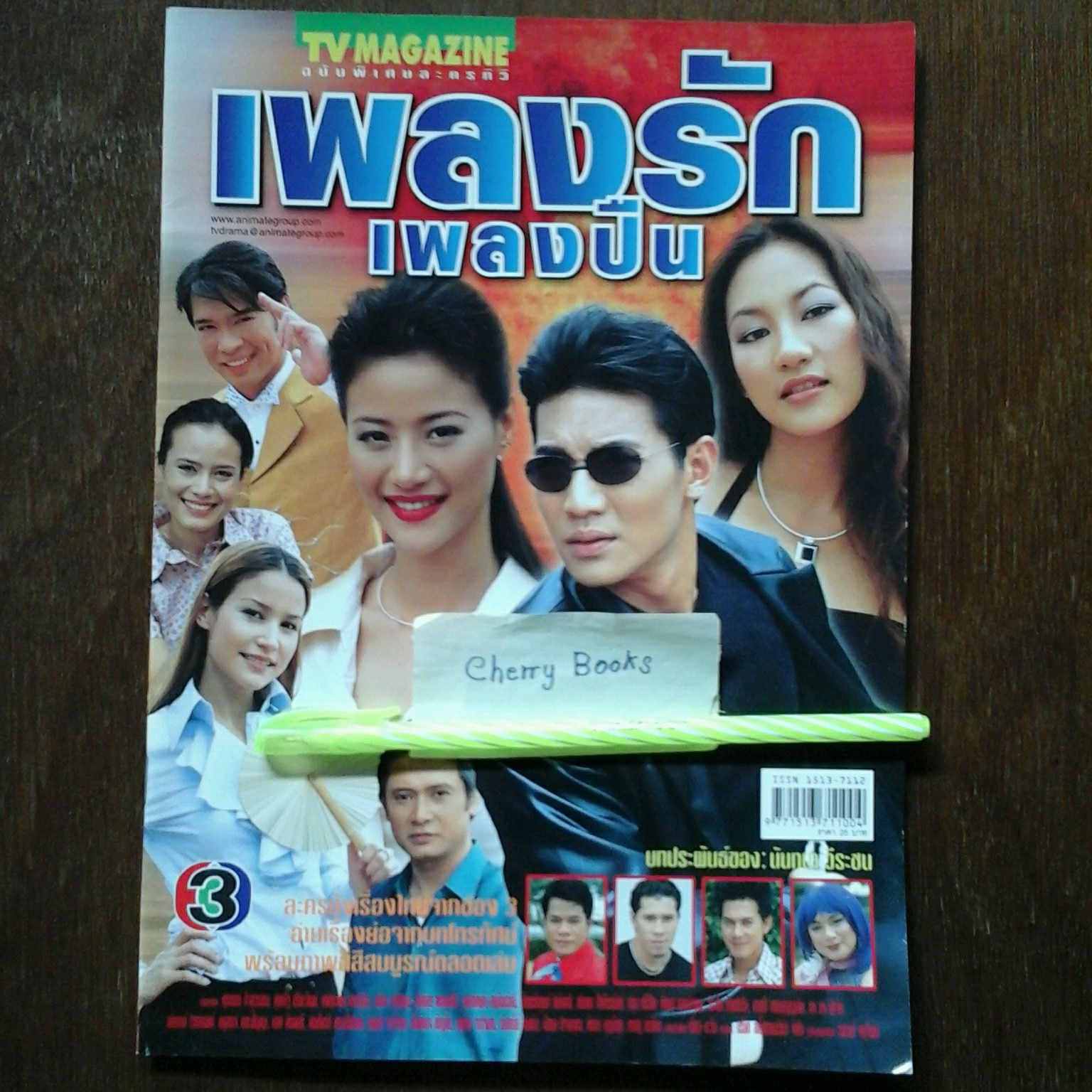 หนังสือเรื่องย่อละคร เพลงรักเพลงปืน
