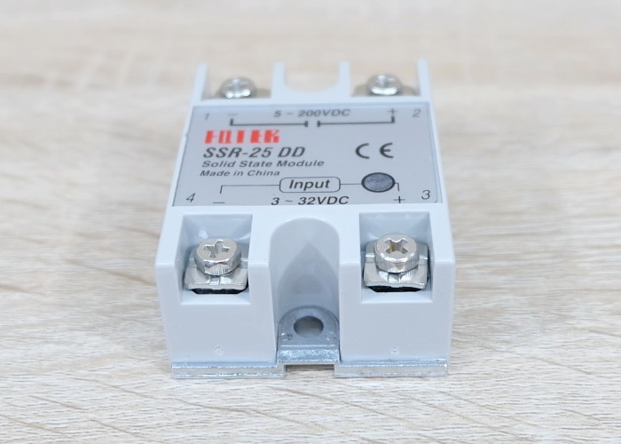 Solid State Relay SSR-25DD, 25A (5-200VDC /3-32VDC)