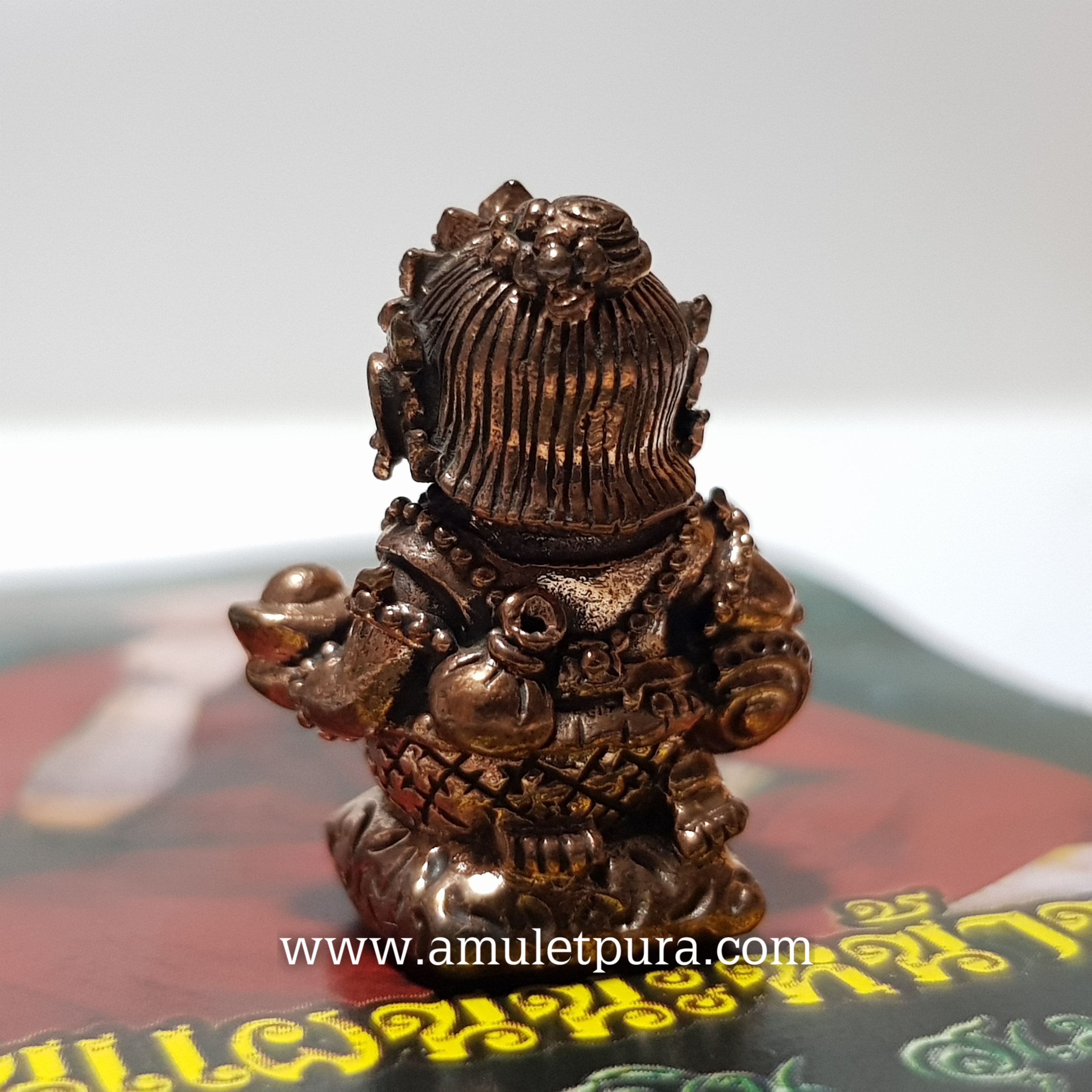 กุมารีดูดทรัพย์รับเงิน ชุดกรรมการนำฤกษ์ (ทองแดงอุดมวลสารฝังตะกรุด) ปี54 ครูบาสุบิน สำนักสงฆ์บ้านร้านตัดผม จ.ชุมพร (มีโค้ดกำกับ)