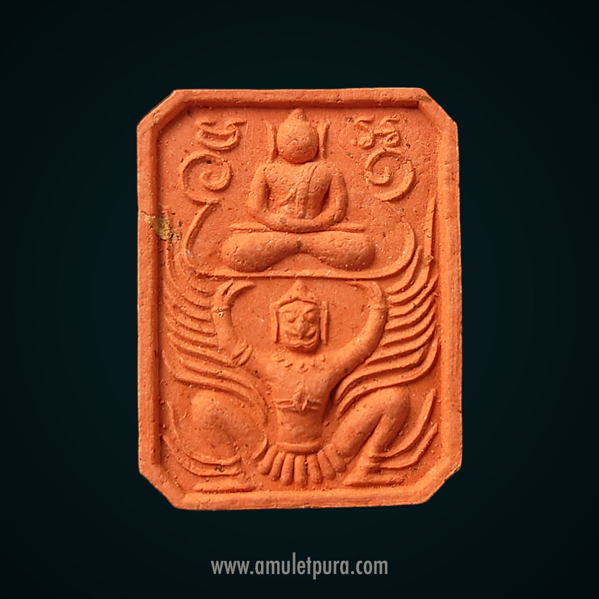 พระสมเด็จขี่ครุฑ หลังยันต์เกราะเพชร หลวงพ่อเณร วัดทุ่งเศรษฐี กรุงเทพฯ