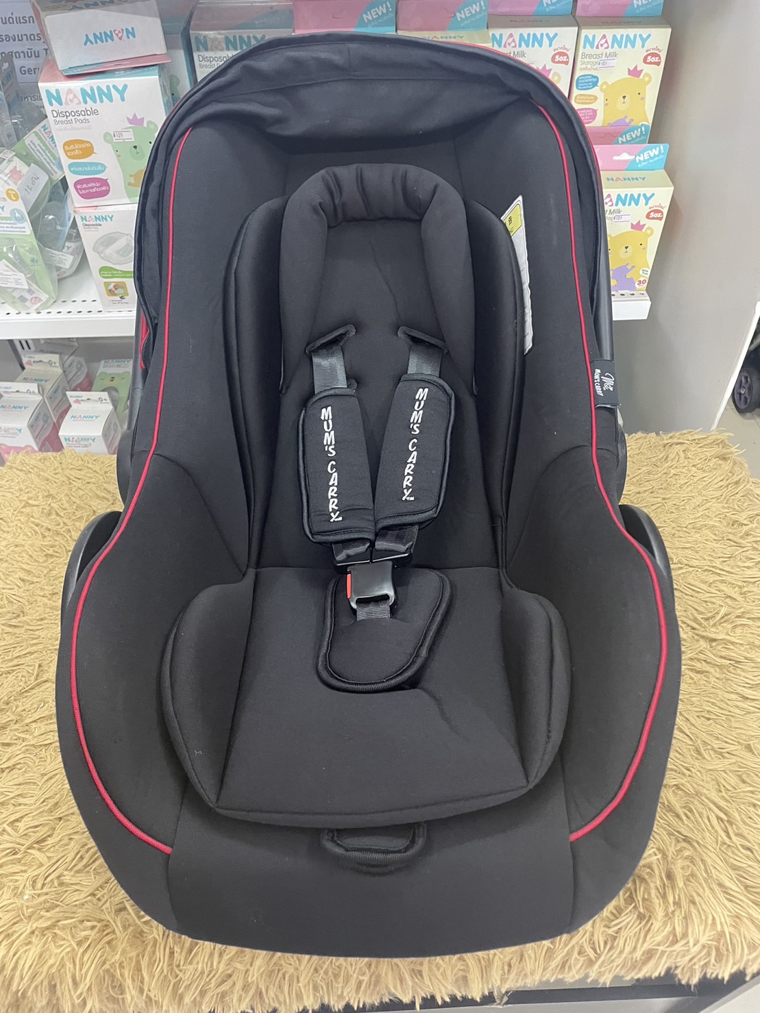 Mum’s carry คาร์ซีทกระเช้า Mum’s carry สภาพสวย 90%