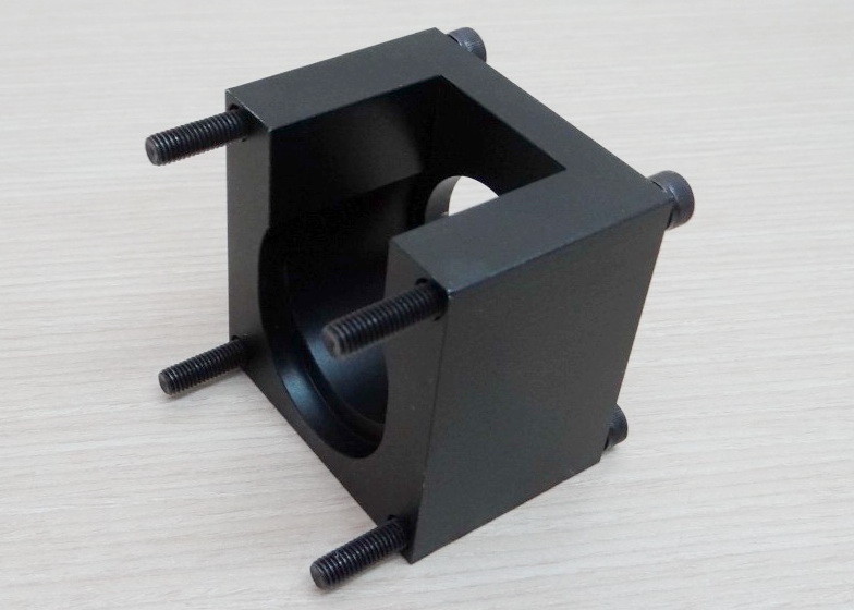 Nema23 (Black) Aluminium Base Mounting Stepper Motor Bracket + Screw