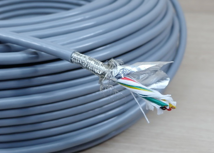 4 core x 1.0 mm2 Shielded Wire TRVVP Bending Resistant High Flexible Cable (1m)