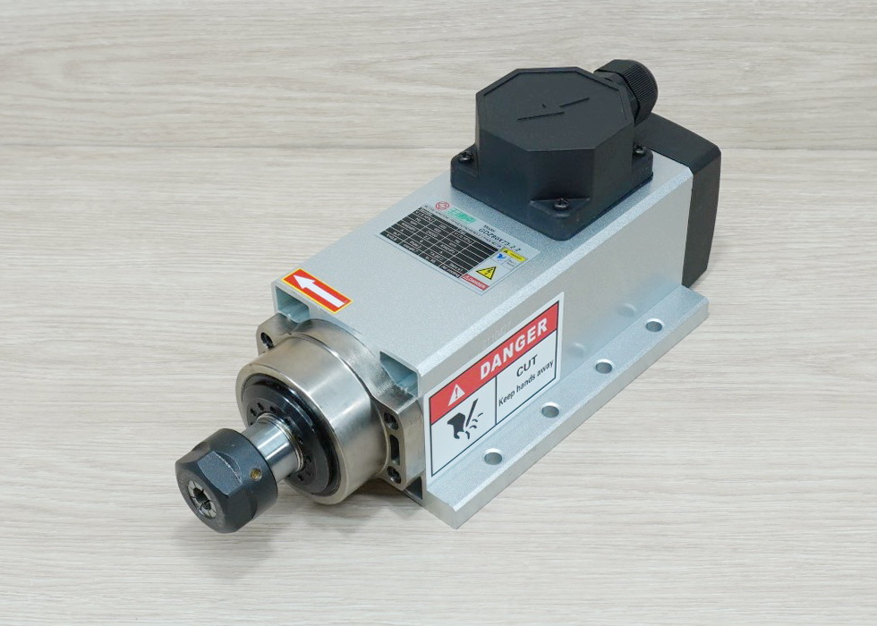 2.2KW 220V ER20 Air Cooled Spindle Motor (GDZ80X73-2.2) Junction Box