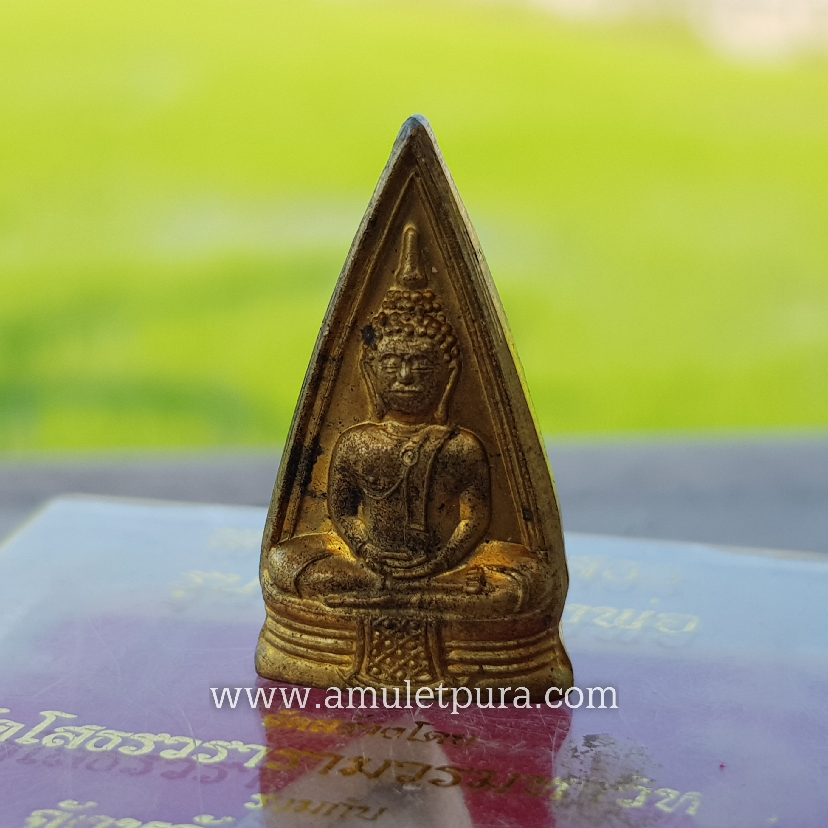 พระพุทธโสธร รุ่นพรหลวงพ่อ(พิมพ์สองหน้า)ปี51 วัดโสธรวรารามวรวิหาร จ.ฉะเชิงเทรา(โค้ด อุดผงใต้ฐาน หมายเลข12965)