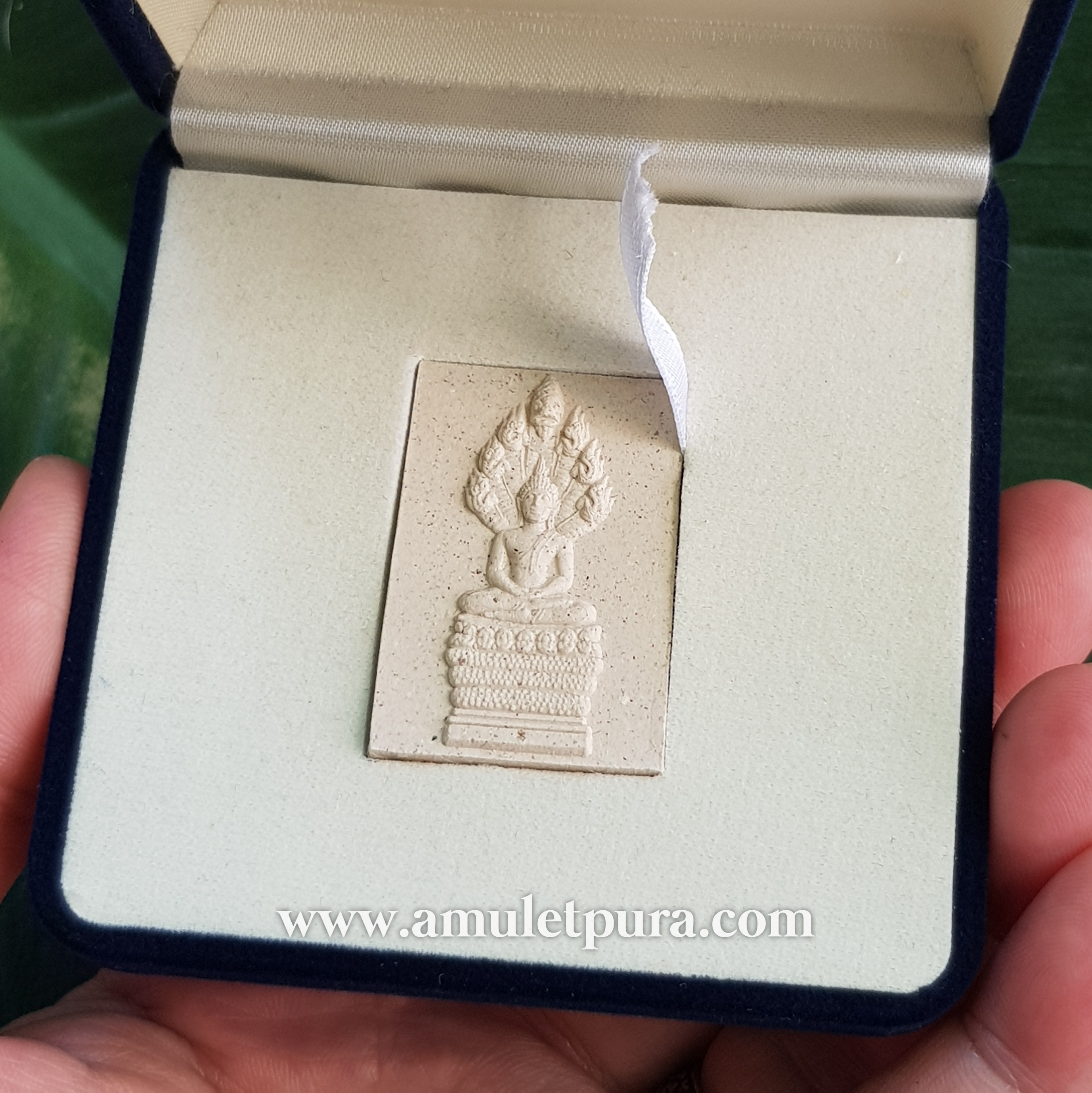 สมเด็จพระพุทธนาคปรก มหามงคลเศรษฐี รุ่น 6 รอบ 72 ปี ปี52 พระเทพวราลังการ (เสงี่ยม นนฺทากโร) วัดพระศรีมหาธาตุ บางเขน กรุงเทพฯ (มีโค้ด หมายเลข 1458)