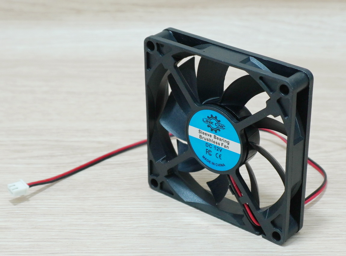 Fan 80 x 80 x 15mm DC 12V (Sleeve Bearing)